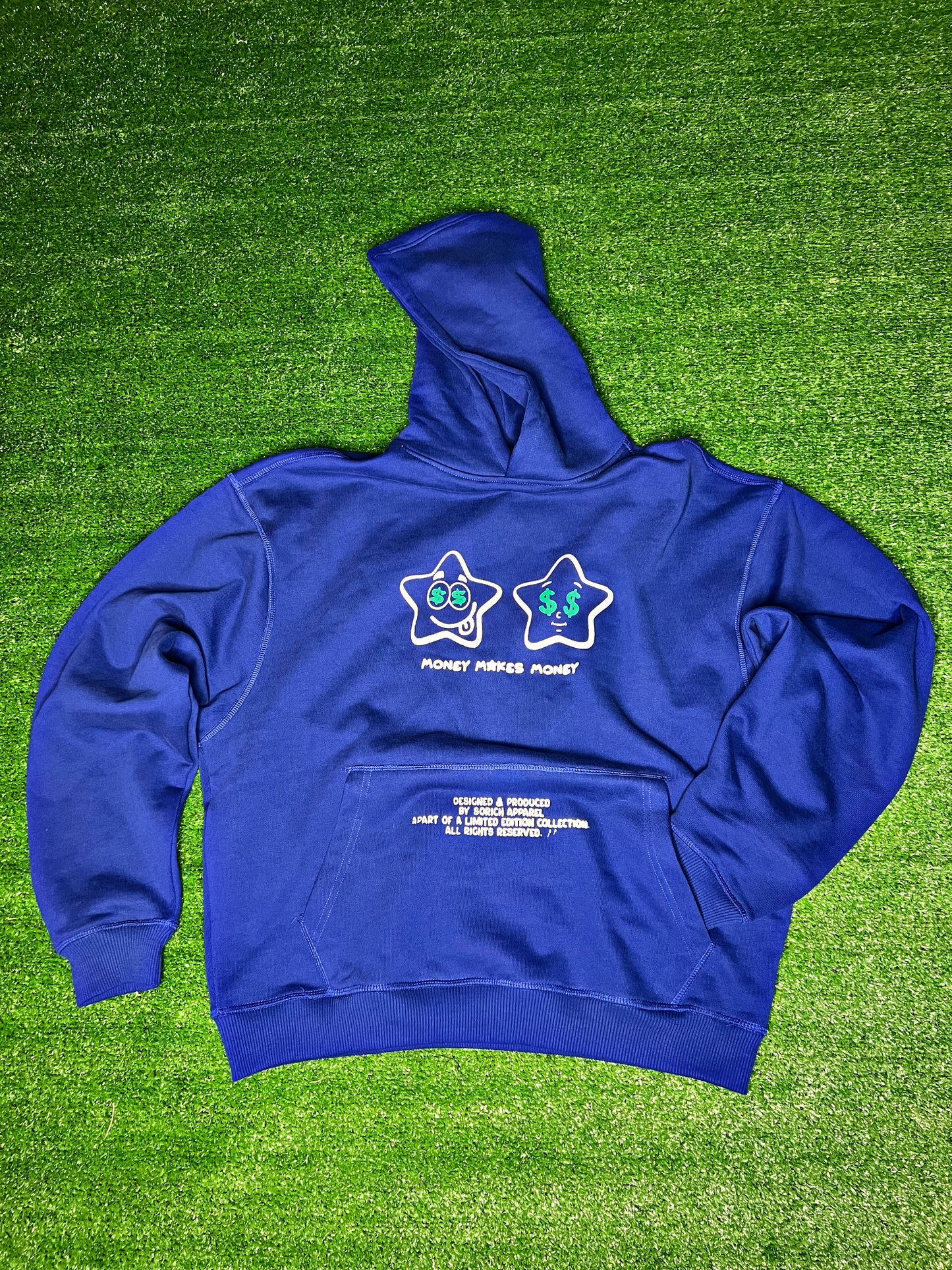 "STAR POWER" Heavyweight Pullover (BLUE)