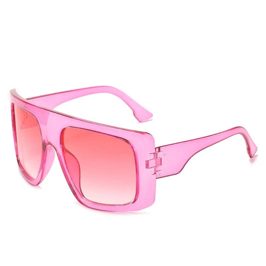 "PIOR" Hot Pink Glasses