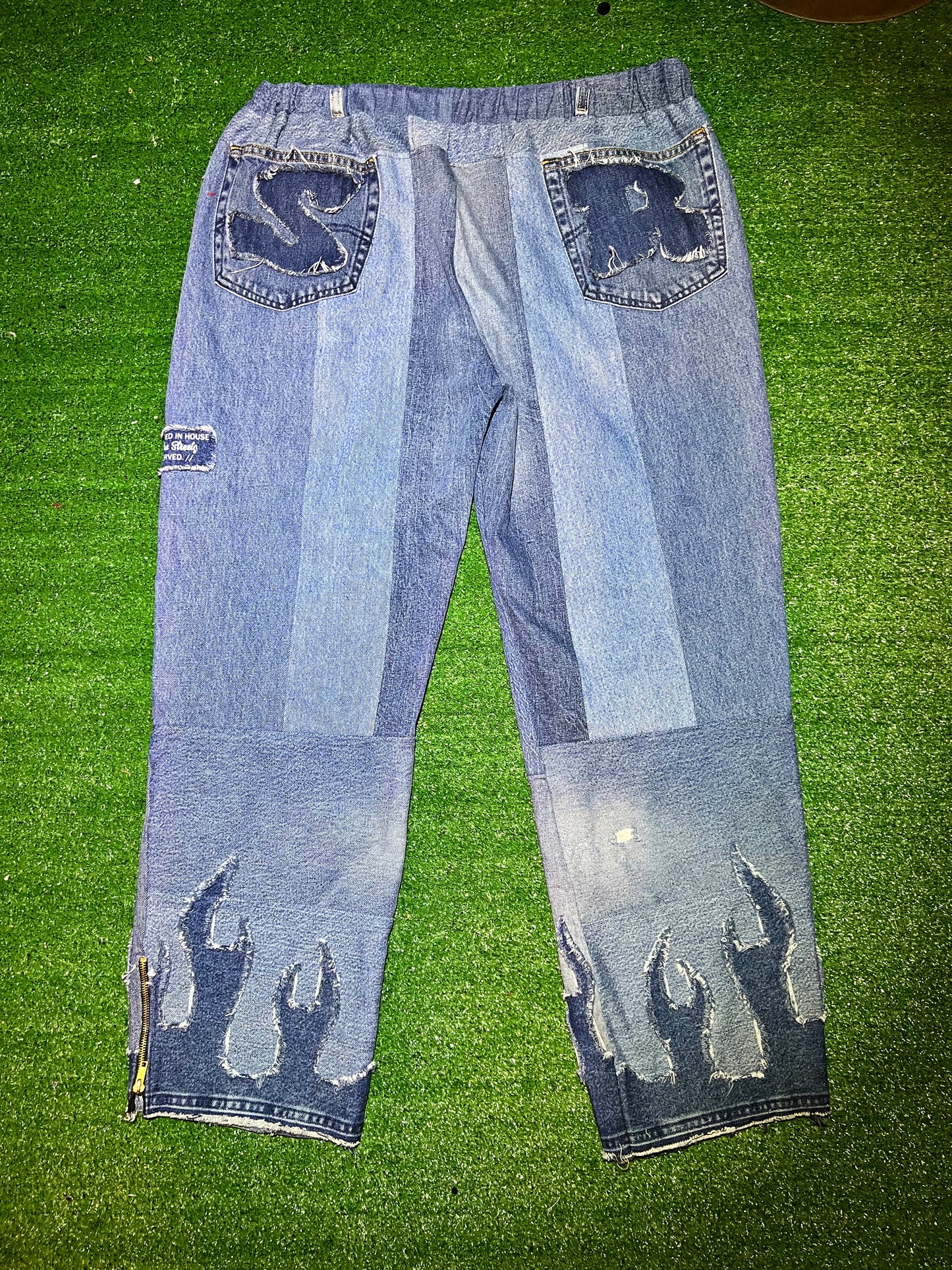 "Bright Nights" Oversized Baggy Pants