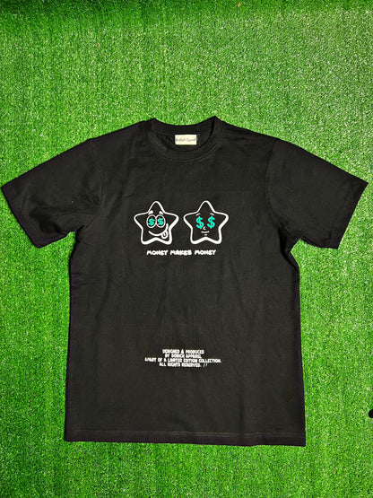 "STAR POWER" Heavyweight Tee (BLACK)