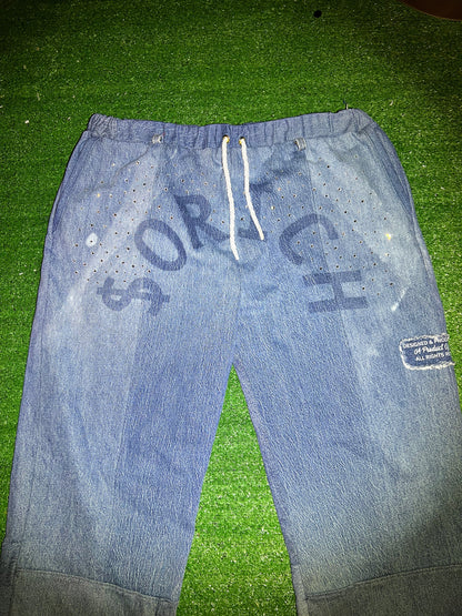 "Bright Nights" Oversized Baggy Pants