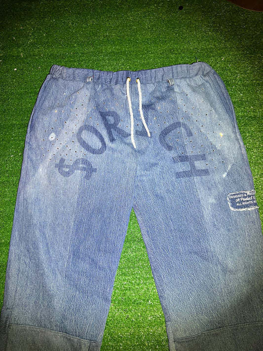 "Bright Nights" Oversized Baggy Pants