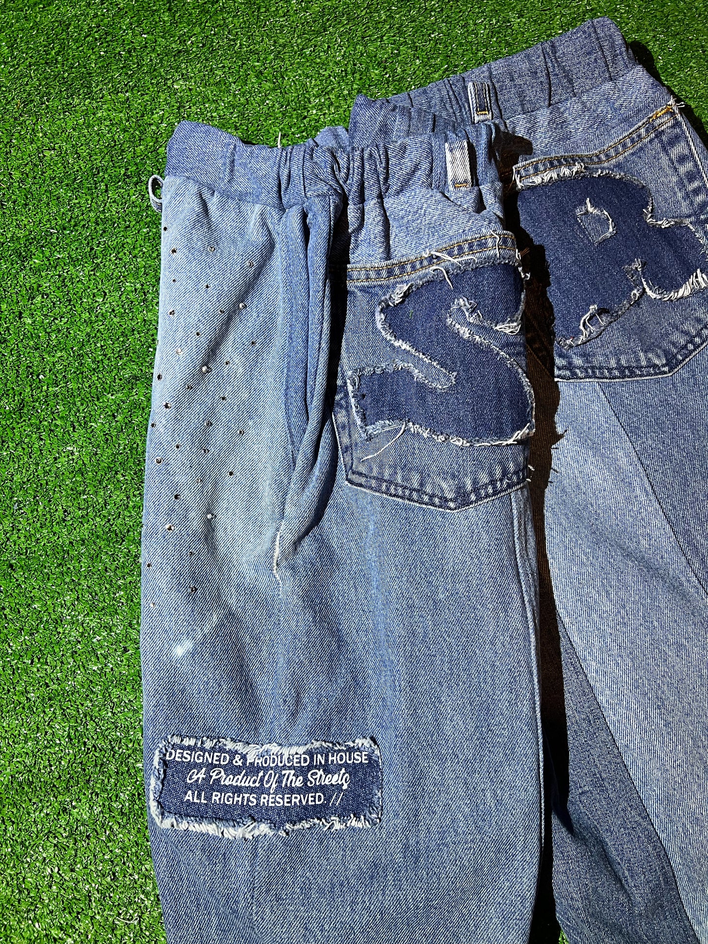 "Bright Nights" Oversized Baggy Pants