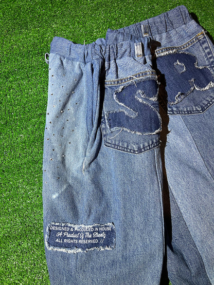 "Bright Nights" Oversized Baggy Pants