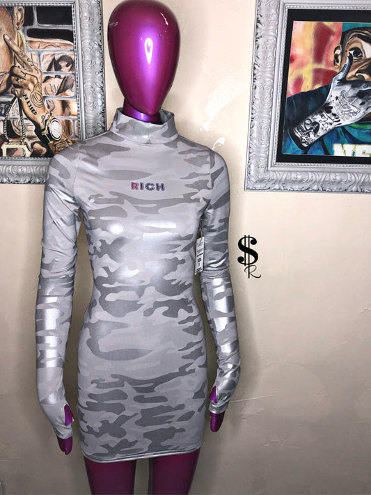 "P. Camo" Dress