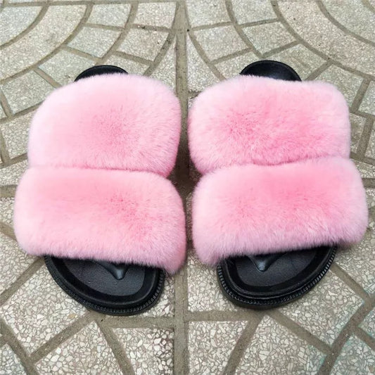 Pink Rex Slippers